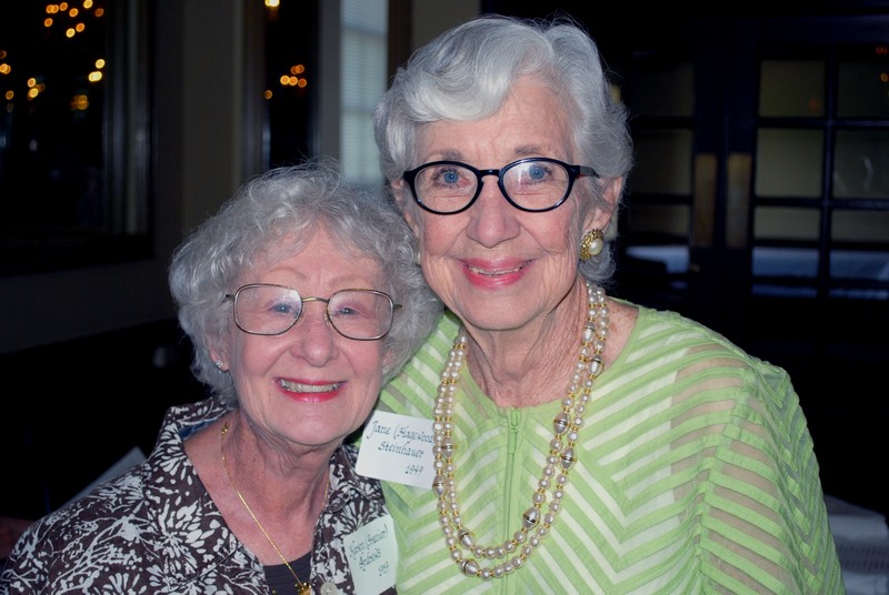 Kaaren Baker and Jane Steinhauer '59