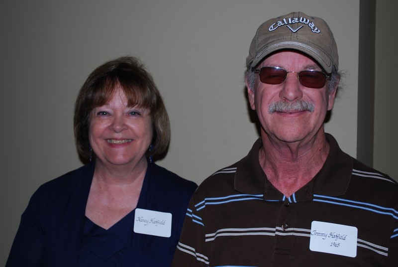 Tommy and Nancy Hatfield, class of '65